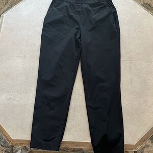 lululemon Black trouser ankle pants.  28 inseam